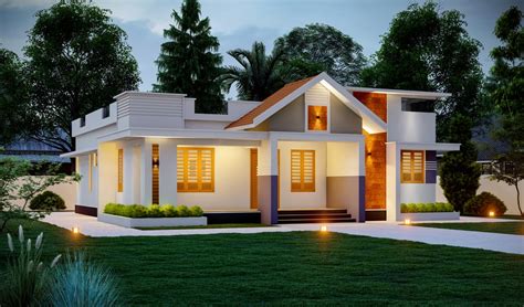 Transforming Village Living: 3D Home Front Designs for Single .